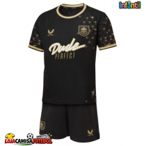 Camisa de Futebol Burnley Equipamento Alternativo Infantil 2025-26 Manga Curta (+ Calças curtas)